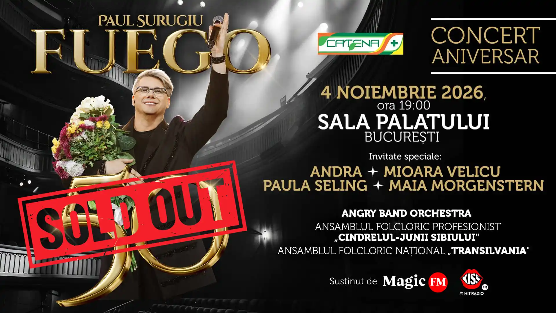 FUEGO - 50 CONCERT ANIVERSAR - landscape SOLD OUT