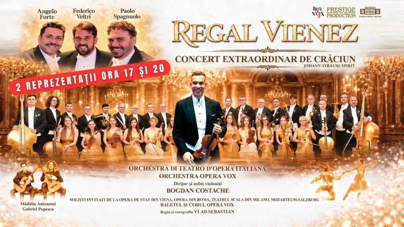 REGAL VIENEZ – CONCERT EXTRAORDINAR DE CRACIUN | SIBIU